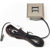 L & S USB Doppelsteckdose 12 V 5 V 1x2,1 A ≥ 10,5 W L&S