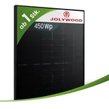 Jolywood 450Wp Niwa JW-HD96N-R2 Glas-Glas Bifazial Fullblack