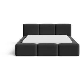chilly möbel Como 180 x 200 cm Schwarz