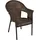 Merxx Ravenna Stapelsessel 61 x 67 x 87 cm braun 2 St.