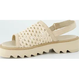 Paul Green Riemchensandale Damen Beige 38