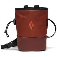 Black Diamond Mojo Zip Chalk Bag Chalk Braun