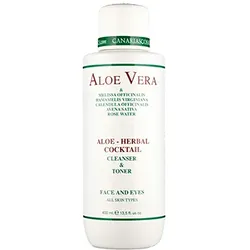 Canarias Cosmetics Aloe - Herbal Cocktail Cleanser & Toner 400ml