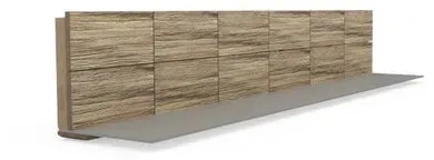 Voglauer Wandbord Vmontanara mit Glasablage, NWT19