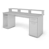 byLIVING Gaming-Tisch Fantastic Weiß