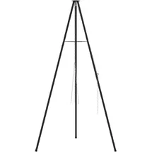 vidaXL Feuerschale Ø 151,5 cm Schwarz