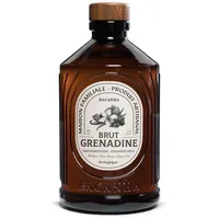 Bacanha Sirop Brut de Grenadine Bio 400 ml - Grenadine Sirup mit Bio Rohrzucker