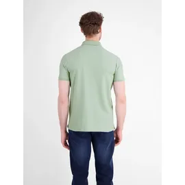 Lerros Poloshirt LERROS "Kassisches Poloshirt für Herren in *Cool & Dry* Piquéqualität", Herren, Gr. L, bay grün, 60% Baumwolle, 40% Polyester, ohne Ausschnitt, Shirts