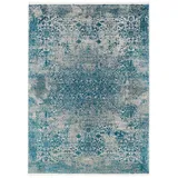 Musterring Vintage Teppich Boston 240 x 340 cm Mischgewebe Blau