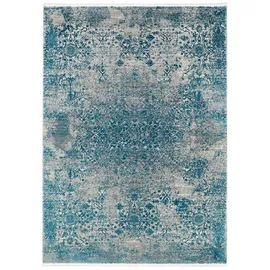 Musterring Vintage Teppich Boston 240 x 340 cm Mischgewebe Blau