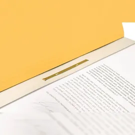 Falken Ösenhefter A4 chamois halber Vorderdeckel, Recyclingkarton 250g 4014481502218 Falken