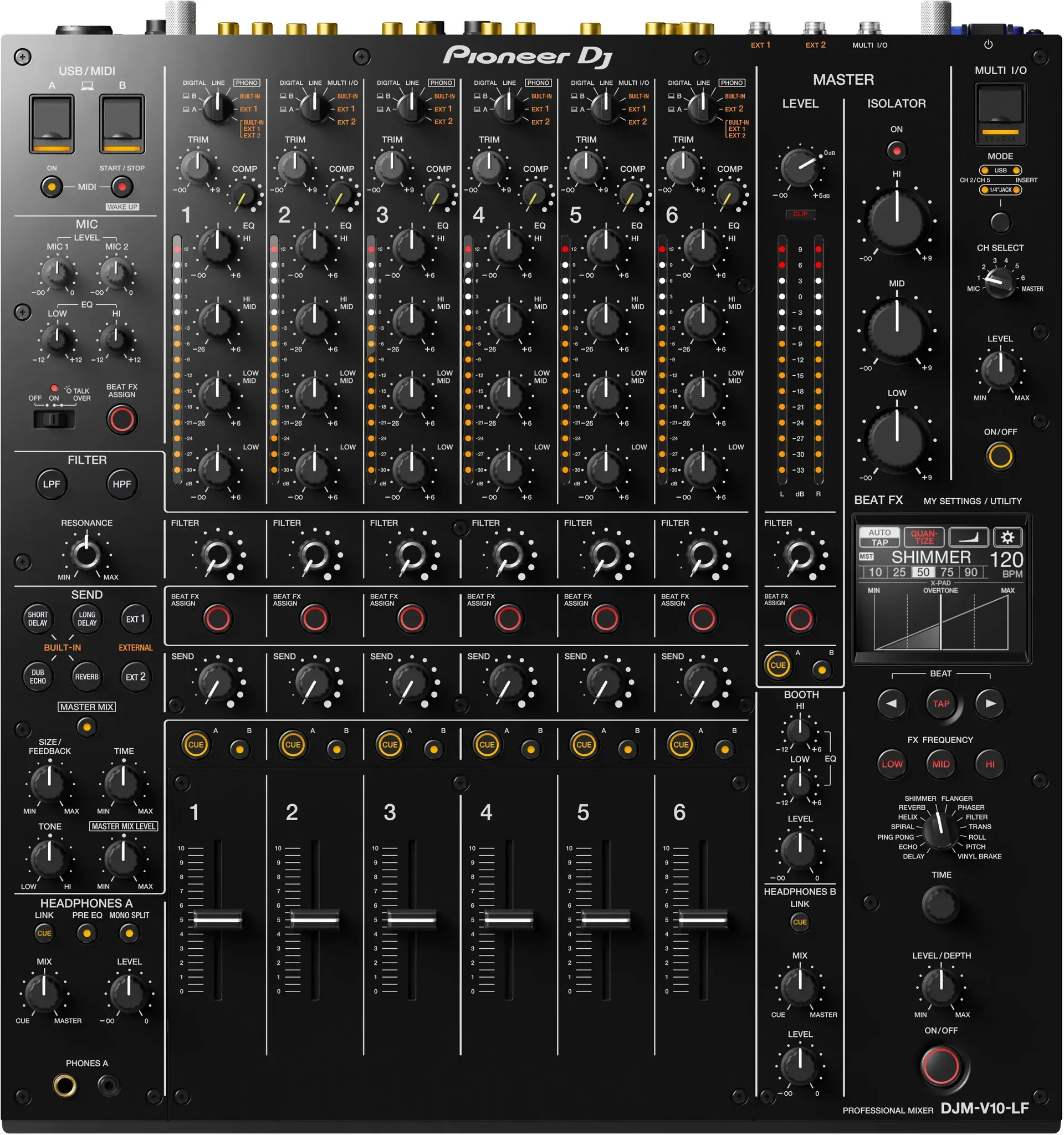 Pioneer DJ DJM-V10 LF - DJ-Mixer