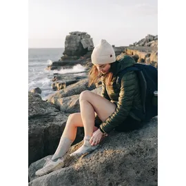 Danish Endurance UNISEX MERINO CLASSIC BEANIE - 1-Pack - weiß