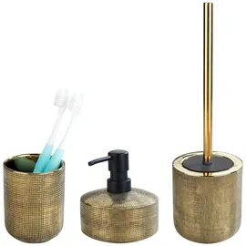 Wenko Badaccessoire-Set Rivara Gold