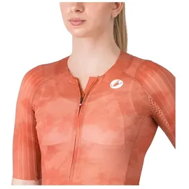 Castelli Aero Race 8s Kurzarm-radtrikot - Red Paprika - L