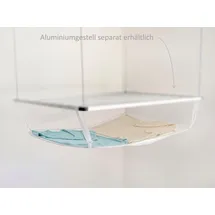 Dry-Smart AERONET XL Trockennetz für Pullover, Trockennetz für Wäsche, Trocknungsnetz faltbar 115x75 cm, Lift, Flex und ALU Deckentrockner