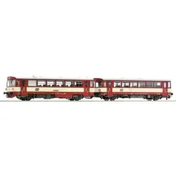 ROCO 70376 H0 Dieseltriebwagen 810 458-0 mit Beiwagen, CD, Ep. V