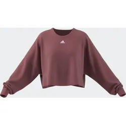 adidas W STDIO SWT  Damen Fitness Sweatshirts lila - L