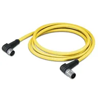 WAGO 756-1506/060-200 Sensor-/Aktor-Datensteckverbinder, konfektioniert M12 Stecker, gewinkelt, Buchse, gewinkelt