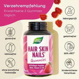 Nature's Way Hair Skin Nails Gummies 2500 μg Biotin 60 St.