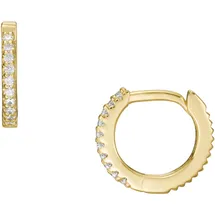 Fossil Creolen Ellis Pavé Glitz gold 925  JFS00630710