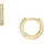 Fossil Creolen Ellis Pavé Glitz gold 925  JFS00630710