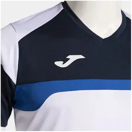 Joma Danubio III Kurzarm-set - White / Navy - 9-10 Jahre
