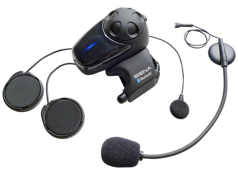 Sena SMH10 Bluetooth-headset enkel pakket, zwart, Eén maat