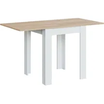 Dmora Newark 67 x 79 x 67 cm weiß/eiche