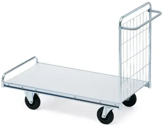 Transportwagen Serie 300 Mod 51, max. 300 kg Doppelschiebebügelwagen, Abmaße: 1390x650x1030 mm