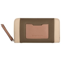 TOM TAILOR Bonnie Long Zip Wallet Mixed Taupe