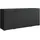 Home Affaire Sideboard 150 x 39,5 x 67,9 cm graphit Schwarz matt