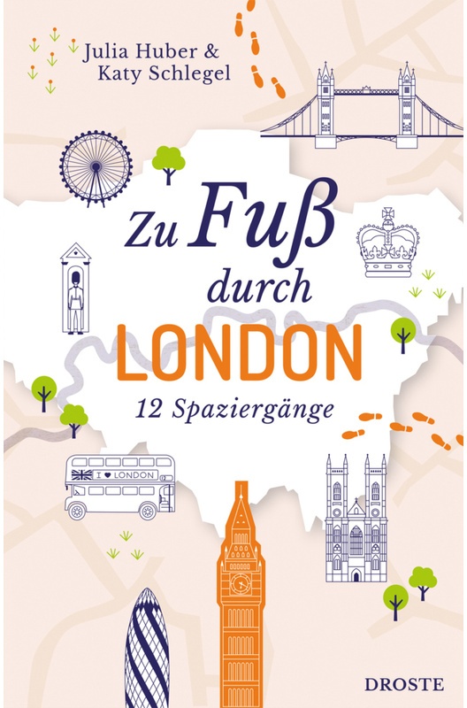 Zu Fuss / Zu Fuss Durch London - Julia Huber, Katy Schlegel, Kartoniert (TB)