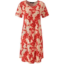Aniston SELECTED Jerseykleid in rosa-rot-weiß | Gr.: 40