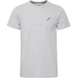 !Solid T-Shirt SOLID "T-Shirt SDThorge", Jungen, Gr. L, grau (light grau melange), Obermaterial: 100% Baumwolle CO., Shirts T-Shirt