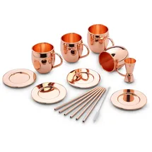 Echtwerk Moscow Mule Becher Set 13-tlg. kupfer