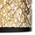 LINDBY Yonah 1 flammig 40 cm gold/messing