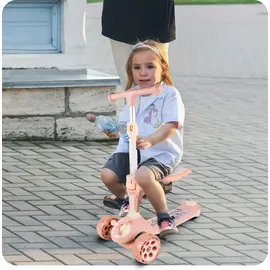 MalPlay Scooter mit Sitz Rosa