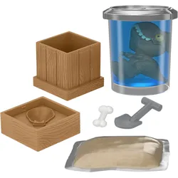 Jurassic World Crushivores mit Mini-Dinosaurier und vielen Überraschungen