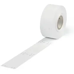 Wago 211-836 Kabelbündelmarkierer, für Smart Printer, für die Verwendung mit Kabelbindern, weiß 211836
