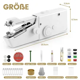 wbbrbbr Mini Elektrische Nähmaschine