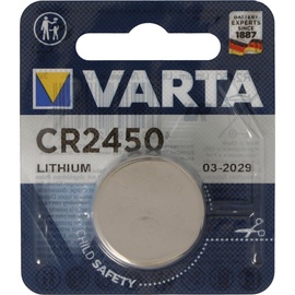 Varta Batterie passend für Philips HUE Dimmschalter 1x Varta CR2450 Lithium Batterie IEC CR 2450