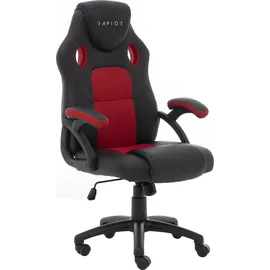 Raptor-Gaming Raptor GS 40 Kunstleder Schwarz/Rot