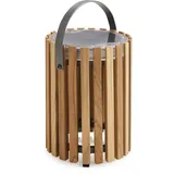 Solpuri Solarlampe Star mit Tragegriff - 400 - Teak