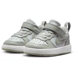 Nike Court Borough Low Kinder Silber/Grau/Weiß 27