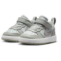 Nike Court Borough Low Kinder Silber/Grau/Weiß 27