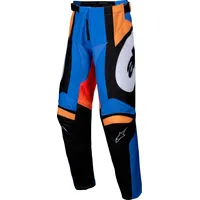 Alpinestars Racer Melt Textilhose Jugend - Blau/Orange/Schwarz / 22