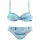 VENICE BEACH Bügel-Bikini Damen Blau 40 Cup C