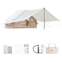Vevor Aufblasbares Zelt 3-5 Personen Beige