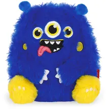 Legami Plüsch Super Soft! Monster 8 cm Blau/Rot